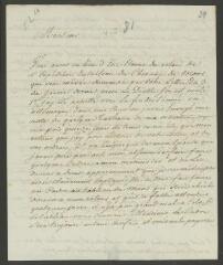 4 vues  - Devigneux, [Jérôme]. Lettre autographe signée à [François] Tronchin, à Genève.- Mannheim, 4 février 1781 (taxes postales) (ouvre la visionneuse)