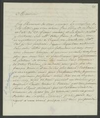 4 vues  - Devigneux, [Jérôme]. Lettre autographe signée à [François] Tronchin, à Genève.- [1781] (taxes postales) (ouvre la visionneuse)