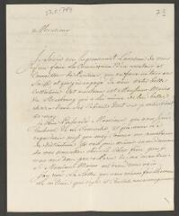 4 vues  - Devigneux, [Jérôme]. Lettre autographe signée à [François] Tronchin, à Genève.- Strasbourg, 27 mai 1784, \'à mon passage pour Paris\' (ouvre la visionneuse)
