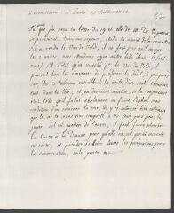 2 vues  - [Tronchin, François]. Copie non autographe d\'une lettre à son neuveu [Jean-Armand Tronchin], à Paris.- 25 juillet 1784 (ouvre la visionneuse)