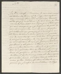 4 vues  - Devigneux, [Jérôme]. Lettre autographe signée [à François Tronchin].- Mannheim, 4 octobre 1784 (ouvre la visionneuse)