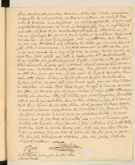 2 vues  - Tronchin, T[héodore]. Lettre autographe signée à son cousin [Louis] Tronchin, \'professeur en théologie\', à Genève.- 22 avril 1748 (ouvre la visionneuse)