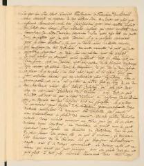 2 vues  - Tronchin, T[héodore]. Lettre autographe signée à son cousin [Louis Tronchin].- Amsterdam, 27 janvier [1735] (ouvre la visionneuse)