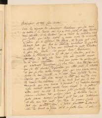 2 vues  - Tronchin, T[héodore]. Lettre autographe signée à son oncle [soit cousin Jean Tronchin].- Amsterdam, 28 juillet 1737 (ouvre la visionneuse)