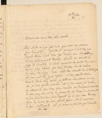 2 vues  - Tronchin, T[héodore]. Lettre autographe signée à son oncle [soit cousin Jean Tronchin].- 12 avril 1754 (ouvre la visionneuse)