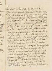 2 vues  - [Tronchin, Théodore]. Lettre autographe non signée [à François Tronchin].- 21 août [1780] (ouvre la visionneuse)
