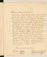 4 vues  - Tronchin, T[héodore]. Lettre autographe signée à son cousin L[ouis] Tronchin, \'professeur en théologie\', à Genève.- Amsterdam, 7 novembre 1744 (ouvre la visionneuse)