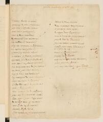 4 vues  - Vence. Epître en vers autographe signée au docteur [Théodore Tronchin], à Genève.- Genève, vendredi 16 octobre 1761 (ouvre la visionneuse)