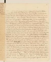 4 vues  - Tronchin, F[rançois]-L[ouis]. Lettre autographe signée à sa soeur M[arie-]E[lisabeth dite Betie] Tronchin, à Rolle.- Vendredi [juin-juillet 1765] (ouvre la visionneuse)
