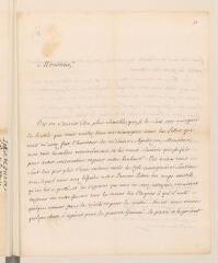 4 vues Burlamaqui, [Jean-Jacques] . Lettre autographe signée à [Jean Tronchin].- Rolle, 2 janvier 1735