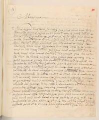 2 vues  - Martin, [Théophile]. Lettre autographe signée [à Jean Tronchin].- Paris, 28 janvier 1738 (ouvre la visionneuse)