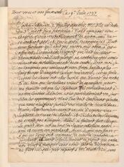 4 vues  - [Tronchin, Antoine]. Lettre autographe non signée à son fils [Pierre Tronchin].- 9 juin 1727 (ouvre la visionneuse)