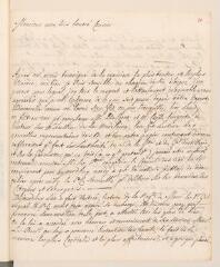 4 vues  - C[amp, Antoine]. Lettre autographe, signée d\'une initiale, à son cousin [Jean] Tronchin, à Genthod.- Mardi 14 décembre [1734] (ouvre la visionneuse)