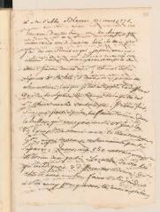 4 vues  - [Tronchin, François]. Copie contemporaine non autographe d\'une lettre à l\'abbé [Jean-Louis] Blavet.- 10 mars 1776 (ouvre la visionneuse)