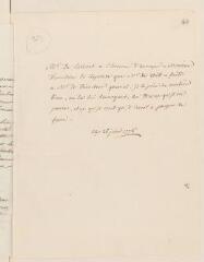 4 vues  - [Lessart, Antoine-Nicolas Valdec de]. Billet (autographe?) non signé à [Théodore] Tronchin. - 26 juin 1778 (ouvre la visionneuse)