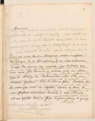 4 vues  - Osterwald, J[ean-]F[rédéric]. Lettre autographe signée à [Jean] Tronchin, \'Conseiller de la République\', à Genève.- [Janvier-février 1742] (ouvre la visionneuse)