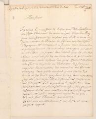 4 vues  - [Martine, Daniel de]. Copie non autographe de la \'Réponse à la lettre de Mr l\'abé [Guillaume] Dubois\'.- 11 décembre 1718 (ouvre la visionneuse)