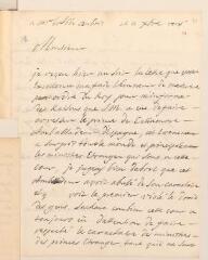 4 vues  - [Martine, Daniel de]. Copie autographe non signée d\'une lettre à l\'abbé [Guillaume] Dubois.- 11 décembre 1718 (ouvre la visionneuse)