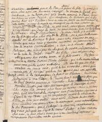 4 vues  - [Tronchin, Anne]. Lettre autographe non signée [à son mari Jean Tronchin].- 23 juillet 1735 (ouvre la visionneuse)