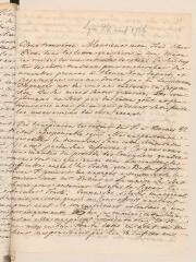 6 vues  - Tronchin, [Jean-Robert]. Lettre autographe signée à son père [Jean Tronchin].- Lyon, 28 août 1736 (ouvre la visionneuse)
