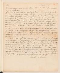 4 vues  - [Tronchin, Jean-Robert]. Lettre autographe non signée à son père Jean Tronchin chez J. R. Tronchin et Cie, à Lyon.- \'Mardi à midi\' [4 mars 1738] (ouvre la visionneuse)