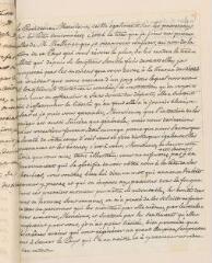 4 vues  - [Tronchin, Jean-Robert]. Copie non autographe d\'une lettre [à Jacques Necker].- [1790] (ouvre la visionneuse)