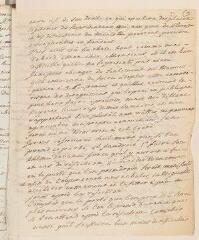10 vues  - [Saladin de Crans, Antoine]. Lettre autographe non signée [à Jacob Tronchin].- Genève, 30 septembre 1782 (ouvre la visionneuse)