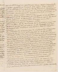 4 vues  - [Saladin de Crans, Antoine]. Dernière partie d\'une lettre autographe non signée [à Jacob Tronchin].- [Octobre-novembre 1782] (ouvre la visionneuse)