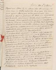 6 vues  - [Saladin de Crans, Antoine]. Lettre autographe non signée [à Jacob Tronchin].- Genève, 20 novembre 1780 (ouvre la visionneuse)