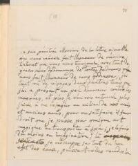 4 vues  - Curchod Necker, [Suzanne, épouse de Jacques Necker]. Lettre autographe signée [à Jacob Tronchin, à Spa].- 28 juillet [1777] (ouvre la visionneuse)