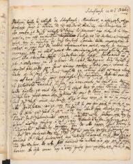8 vues  - Muller, J[ean de]. Lettre autographe signée [à Jean-Robert Tronchin-Boissier].- Schaffhouse, 30 octobre 1778 (ouvre la visionneuse)