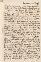 4 vues  - [Muller, Jean de]. Lettre autographe non signée à [Jean-Robert] Tronchin, à Genève.- Rougemont, 1er août 1779 (taxe postale) (ouvre la visionneuse)