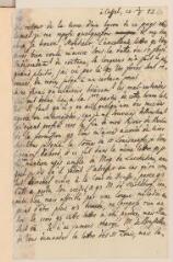 8 vues  - [Muller, Jean de]. Lettre autographe non signée [à Jean-Robert Tronchin-Boissier].- Cassel, 8 mars 1782 (taxes postales) (ouvre la visionneuse)
