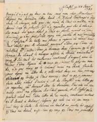 4 vues  - [Muller, Jean de]. Lettre autographe non signée à [Jean-Robert] Tronchin-Boissier.- Cassel, 28 janvier 1783 (ouvre la visionneuse)