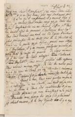 8 vues  - [Muller, Jean de]. Lettre autographe non signée [à Jean-Robert Tronchin-Boissier].- Cassel, 8 mars 1783 (ouvre la visionneuse)