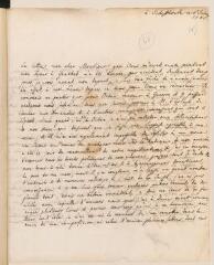 4 vues  - Muller, J[ean de]. Lettre autographe signée [à Jean-Robert Tronchin-Boissier].- Schaffhouse, 6 juin 1785 (ouvre la visionneuse)