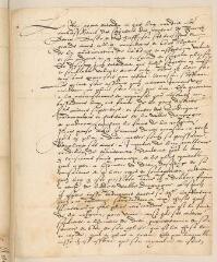 2 vues  - Copie de la réponse du Roi de France [Henri II?] aux ambassadeurs.- [1557?] (ouvre la visionneuse)