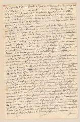 4 vues  - \'n° 3\' : Exposé de l\'affaire de l\'Eglise de Grenoble entre [Fabrice] Burlamachi et Samuel Bernard.- sans lieu, [après 1665] (ouvre la visionneuse)