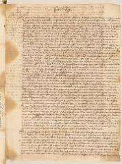 2 vues  - Document joint à la lettre Arch. Tronchin 14/13 : édit du roi Jacques Ier d\'Angleterre ordonnant aux Jésuites et au clergé catholique de quitter le royaume.- Château de Greenwich, 10 juin [1606] (ouvre la visionneuse)