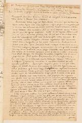 4 vues  - Copie d\'une réponse de l\'Eglise de Genève, signée Théodore Tronchin et Jacobus Sartorius, à la lettre du synode de Westminster.- 29 mai 1644 (ouvre la visionneuse)