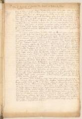 4 vues  - Copie d\'une lettre des villes de Zurich, Berne, Bâle et Schaffhouse au synode d\'Angleterre.- Zurich, calendes de mai [1er mai] 1644, lue à la Compagnie le 7 juin 1644 (ouvre la visionneuse)