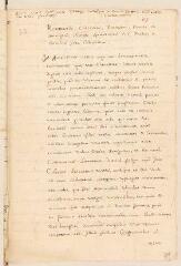 8 vues  - Copie d\'une lettre de l\'Eglise de Genève aux théologiens anglais réunis en synode à Westminster.- sans lieu, [29 mai 1644] (ouvre la visionneuse)
