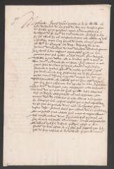 4 vues  - Copie d\'une lettre de [Benjamin] Du Maurier, ambassadeur du roi de France auprès des Provinces-Unies, aux Etats généraux des Provinces-Unies des Pays-Bas, en faveur de Johan van Oldenbarnevelt.- La Haye, 13 mai 1619 (ouvre la visionneuse)