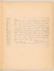 2 vues  - Tronchin, Théodore. Lettre autographe signée à sa femme Theodora Rocca.- Paris, 5/15 juin 1619 (ouvre la visionneuse)