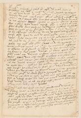4 vues Cuviller, J. de. Lettre autographe signée à Jean Calvin.- Coussy-en-Laonnois, 5 avril [1560]