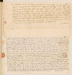 2 vues  - Farel, Guillaume. Lettre autographe signée à Pierre Viret.- Genève, 26 août 1537 (ouvre la visionneuse)