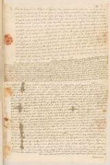 2 vues  - Farel, Guillaume. Lettre autographe signée à Pierre Viret.- Neuchâtel, 15 mars 1548 (ouvre la visionneuse)