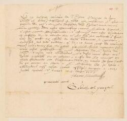 2 vues  - Recommandation signée de Johannes Helmichius, Geronimus Claes et Gabriel du Poucheau, en faveur de Levinus Sigonius.- Anvers, 3 juin 1567 (ouvre la visionneuse)