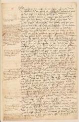 4 vues  - Arbouville, d\'. Lettre autographe signée à son cousin, non identifié.- sans lieu, 29 janvier 1593 (ouvre la visionneuse)