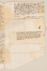 2 vues  - Brederode, Pierre Corneille de. Billet autographe non signé à Théodore Tronchin.- sans lieu, 30 août 1621 (ouvre la visionneuse)
